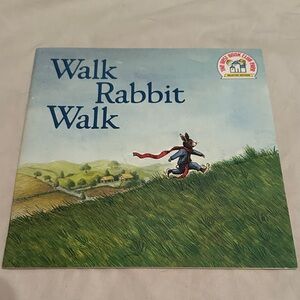 Walk Rabbit Walk *Vintage* Children's Paperback Book
